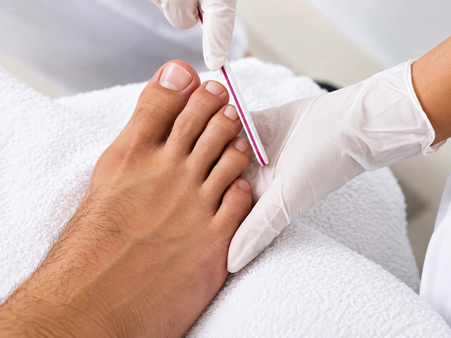 Pedicure para caballero
